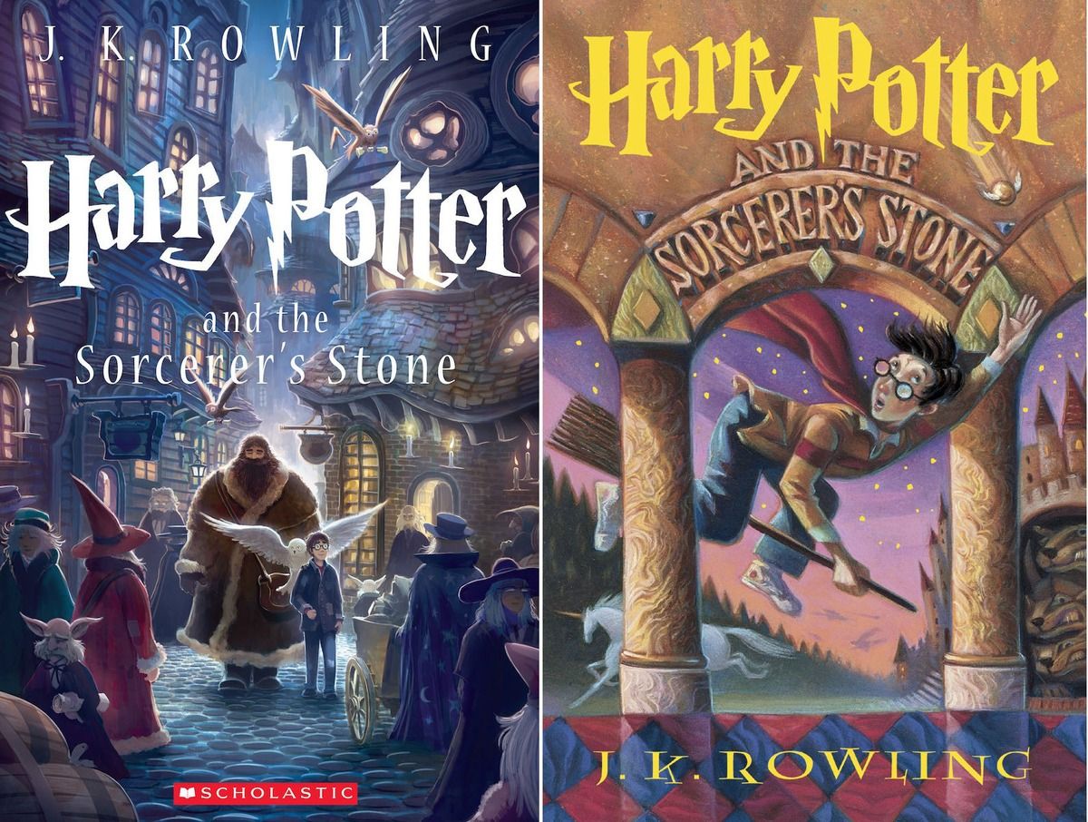 Переиздание Гарри Поттера с новыми обложками
