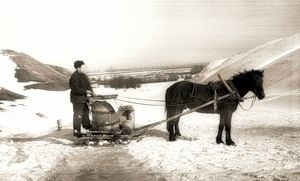 За водой для Супоневской больницы, 1962
