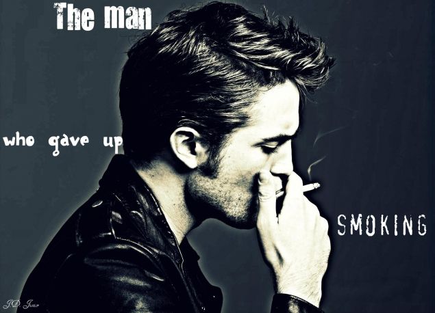 Обложка произведения 'Человек, который бросал курить'