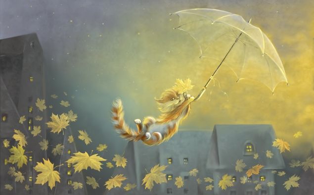 Обложка произведения 'Когда опадает ясень.'