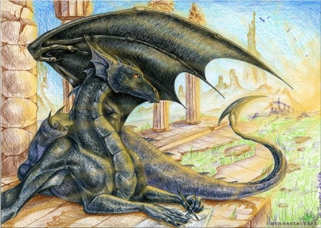 Обложка произведения 'Хроники ехидного дракона'