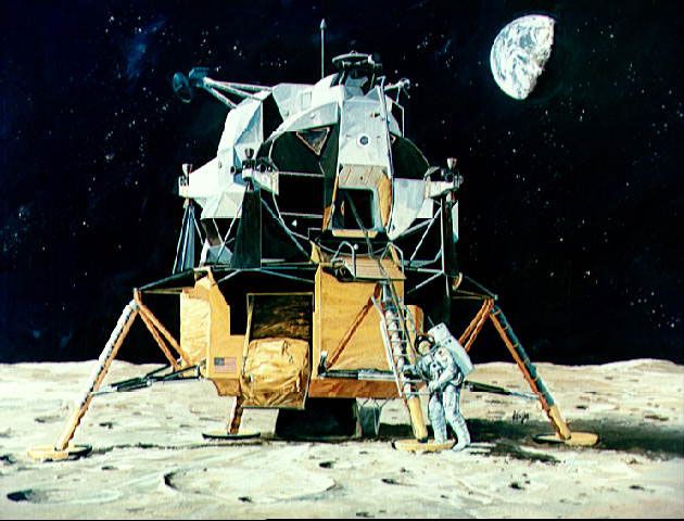Обложка произведения 'Лунная миссия - исповедь астронавта.Главы 1,2.'