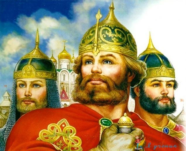 Обложка произведения 'Сказка о мудром царе и о трёх братьях'