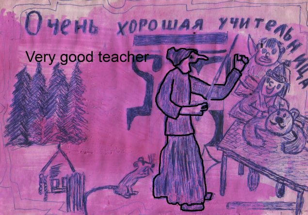 Обложка произведения 'Учитель'