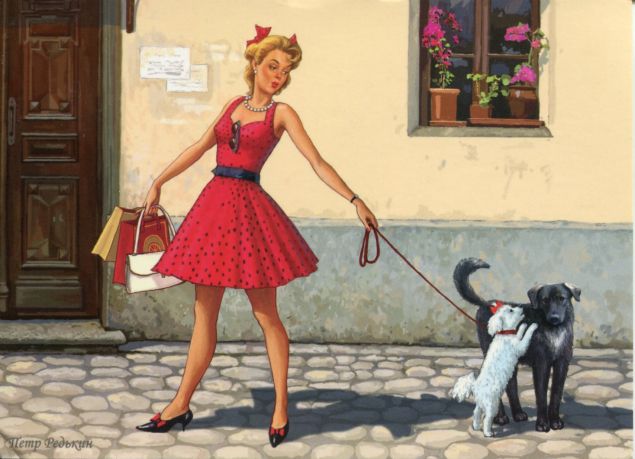 Обложка произведения 'Дама с собачкой'