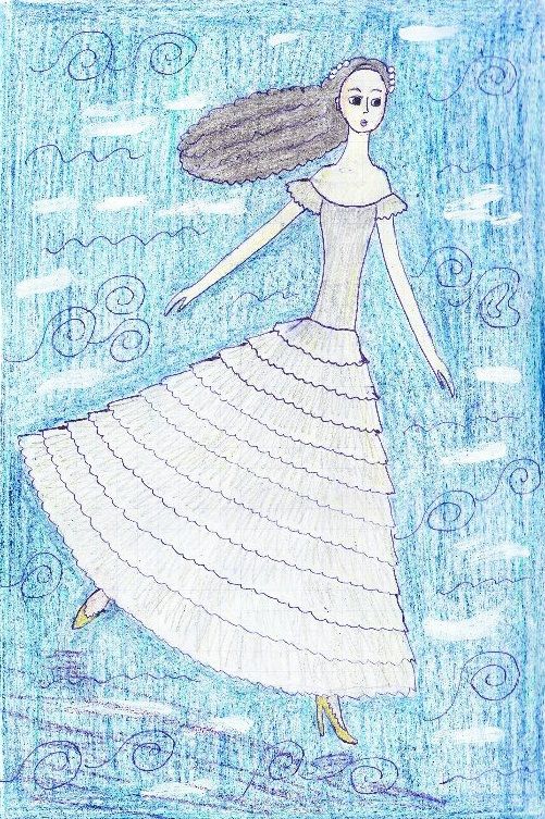 Обложка произведения 'Бегущая по волнам'