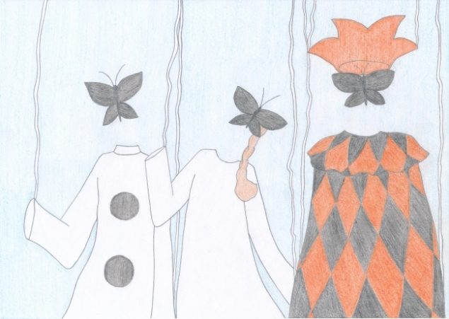 Обложка произведения 'Коса Коломбины'