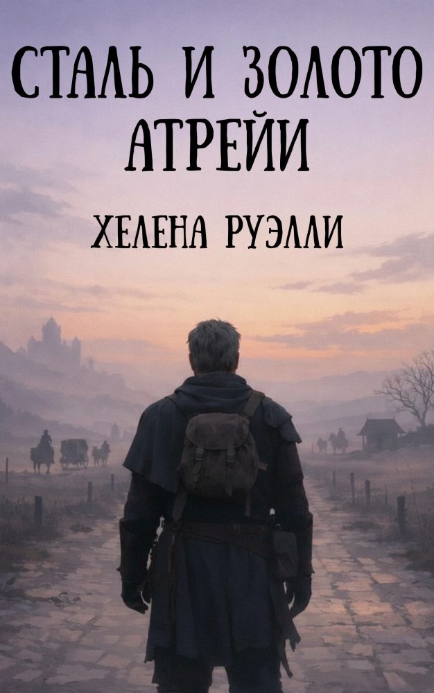 Обложка произведения 'Сталь и золото Атрейи'