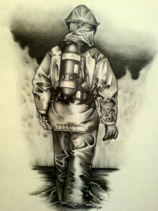Обложка произведения 'Пожарный'
