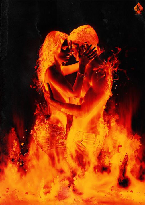 Обложка произведения 'огонь любви'