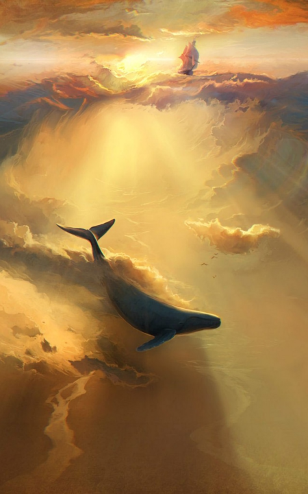 Обложка произведения 'Октябрьские киты'