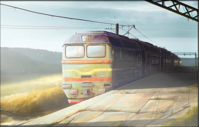 Обложка произведения 'Скорый поезд.'