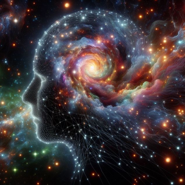 Обложка произведения 'Эссе на тему: «Космос мыслей: от бесконечности к воплощению»'