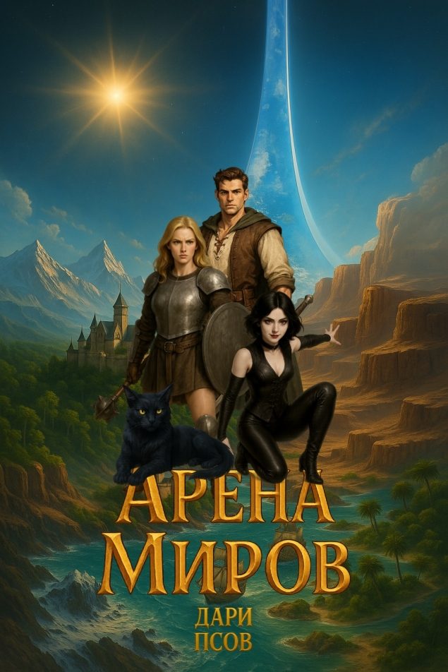 Обложка произведения 'Арена миров'