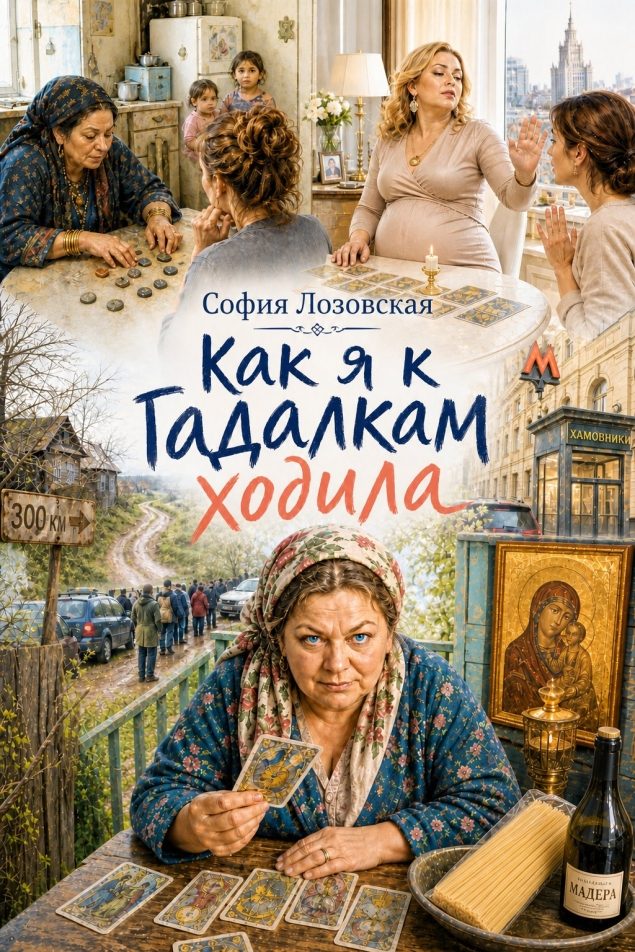 Обложка произведения 'Как я к гадалкам ходила'