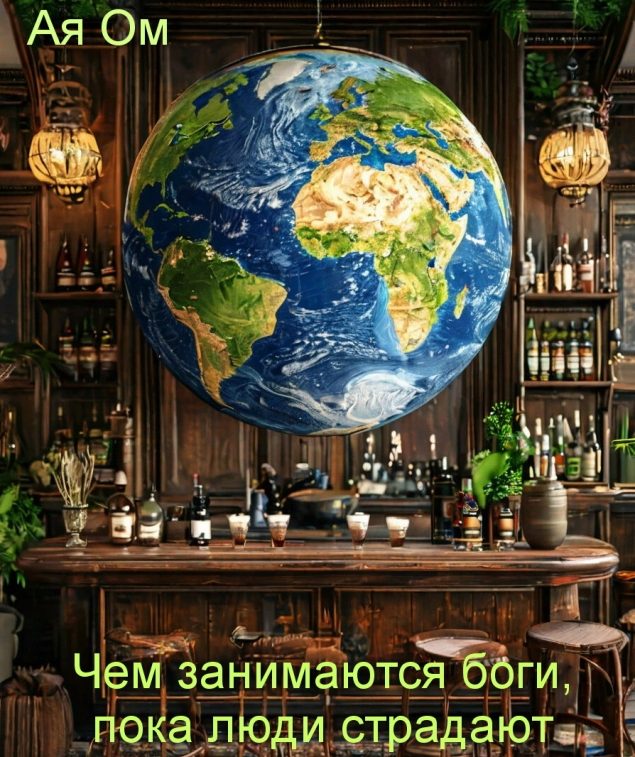 Обложка произведения 'ЧЕМ ЗАНИМАЮТСЯ БОГИ, ПОКА ЛЮДИ СТРАДАЮТ'