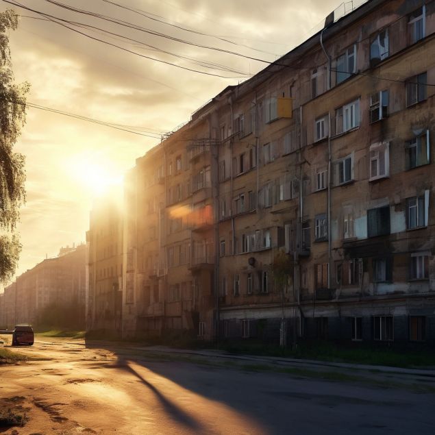 Обложка произведения 'Борщ (заглядывая в окна чужих квартир)'