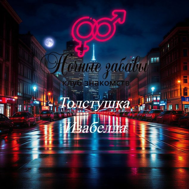 Обложка произведения 'Клуб «Ночные забавы»: «Толстушка Изабелла»'