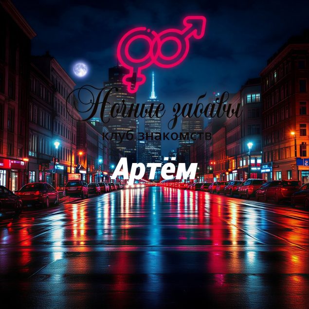 Обложка произведения 'Клуб «Ночные забавы»: «Артём»'