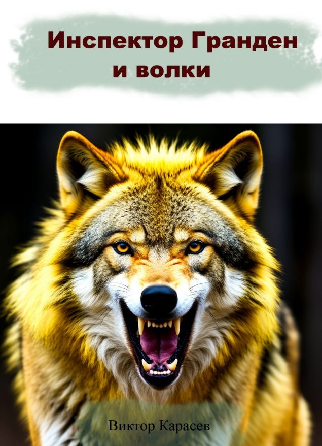 Обложка произведения 'Инспектор Гранден и волки'