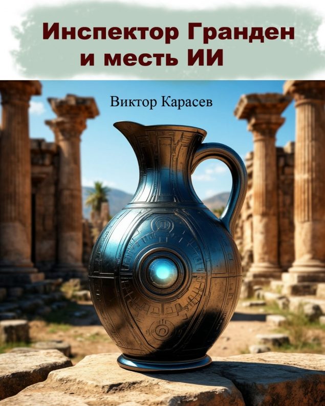 Обложка произведения 'Инспектор Гранден и месть ИИ'
