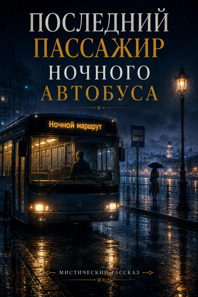 Обложка произведения 'Последний пассажир ночного автобуса'