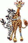 Обложка Малыш Леопард и Малышка Антилопа. Сказка