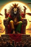 Обложка Король-лев и аллегория растаманского мессии